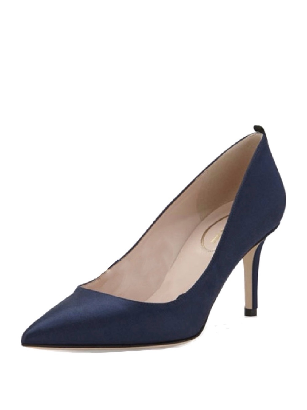 SJP Collection Navy Heel